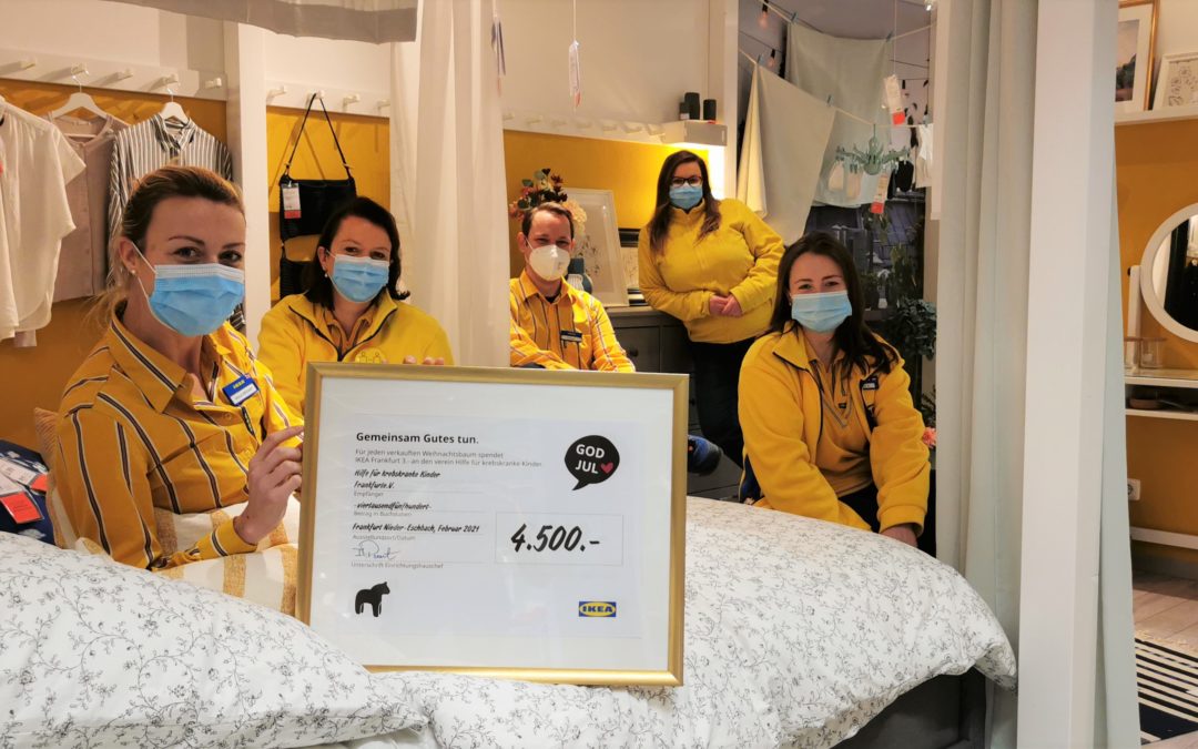 IKEA spendet 4.500€