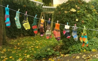 Spende: Gestrickte Socken