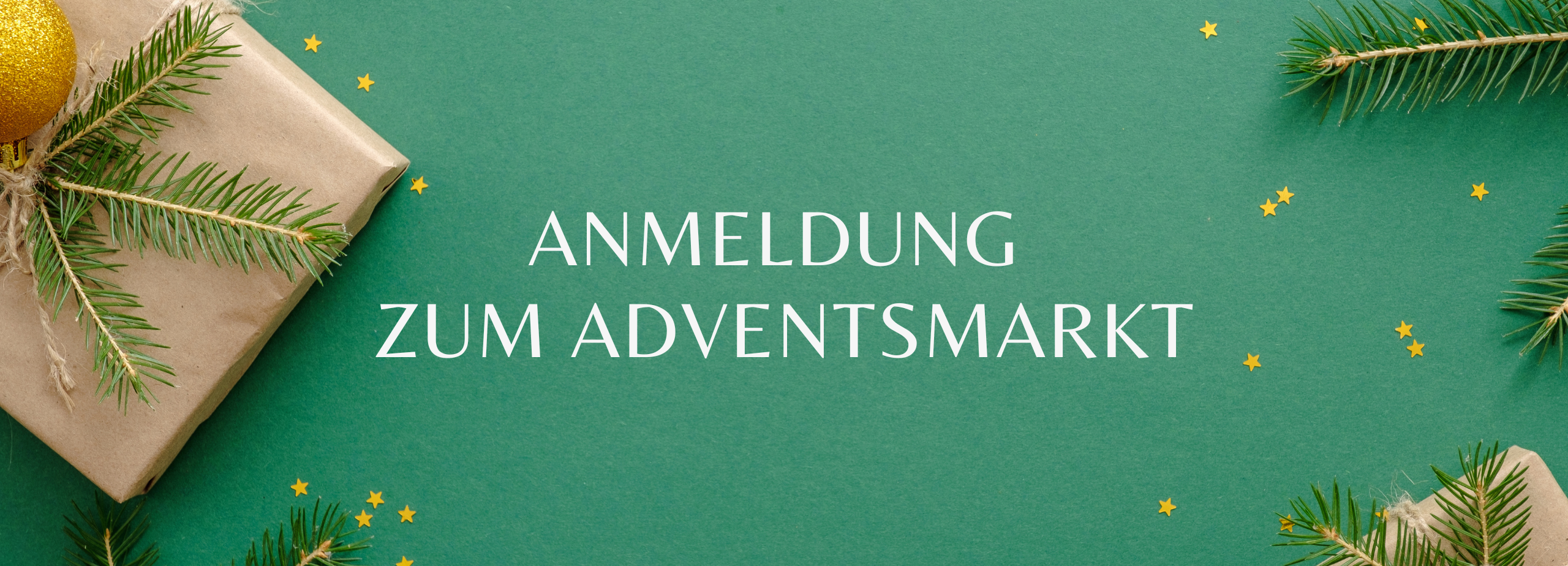 Header Adventsmarkt 2022 Anmeldung zum Adventsmarkt