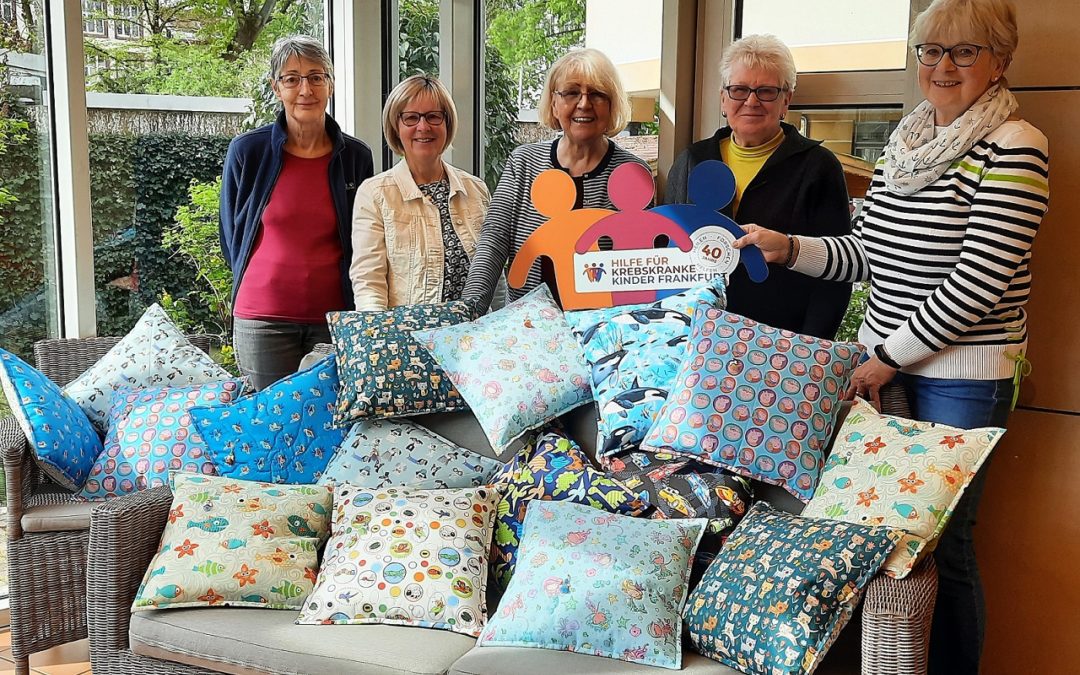 Neue Kuschelkissen für die Klinik
