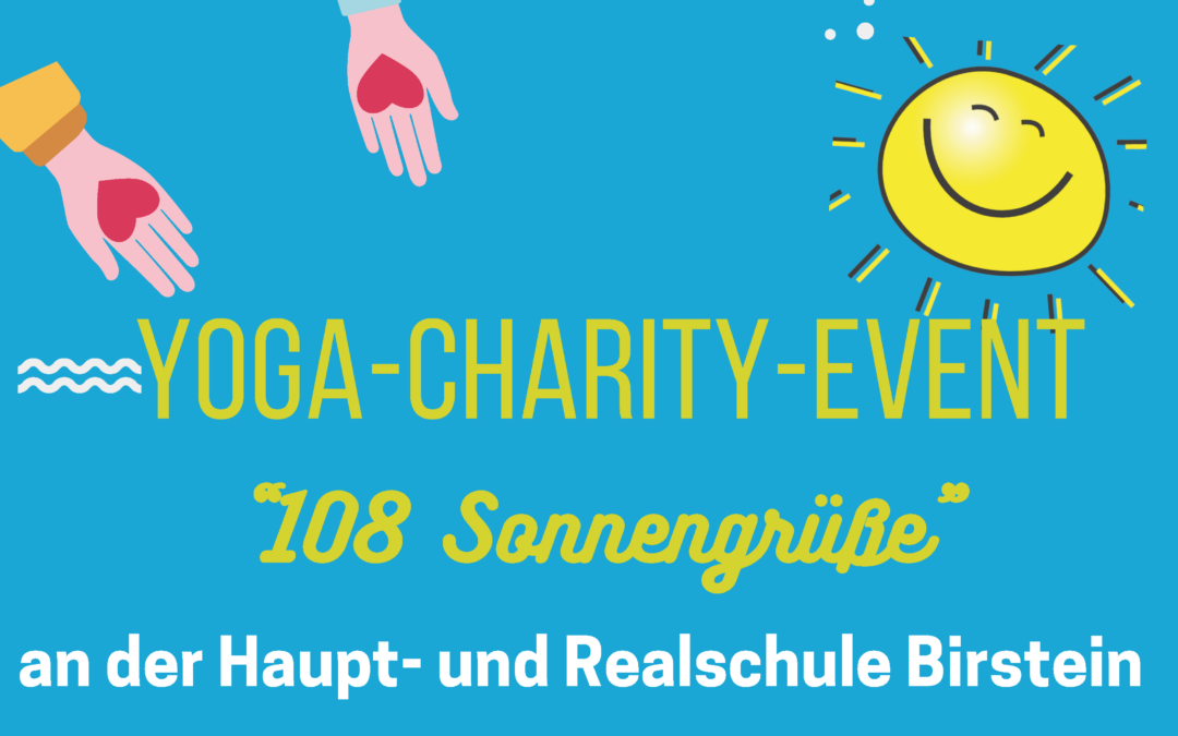 108 Sonnengrüße für den guten Zweck!
