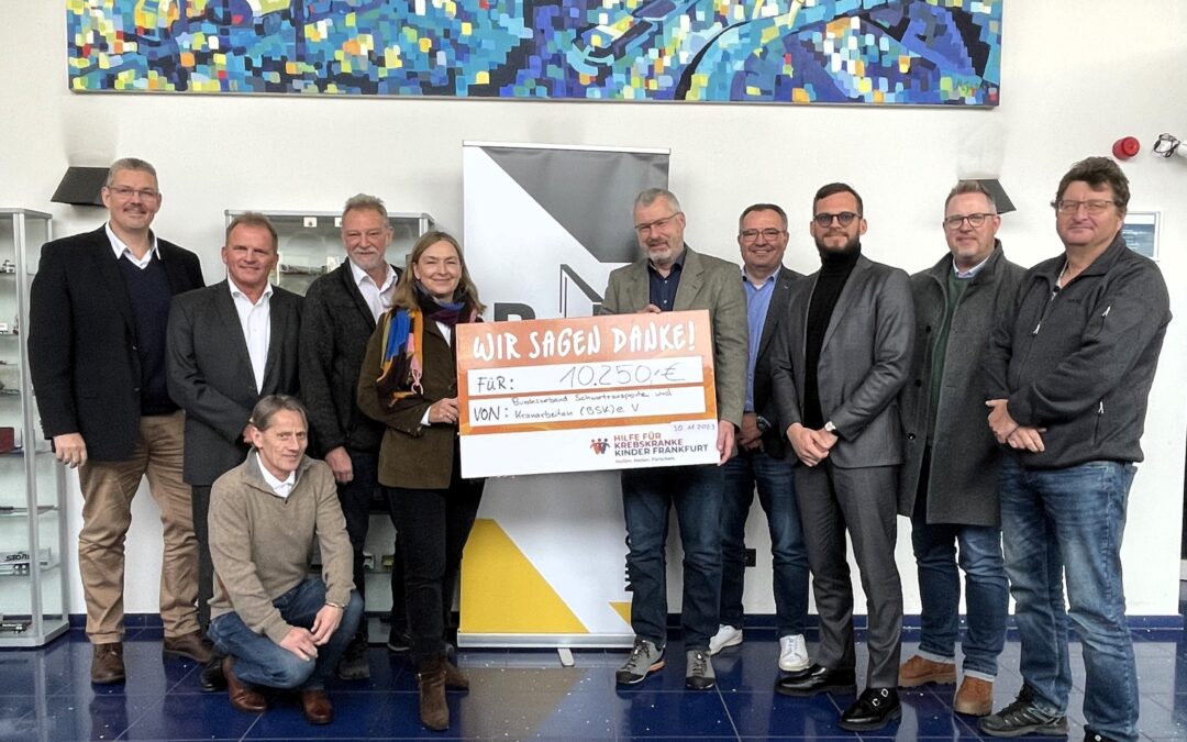 Schwertransporte für den guten Zweck