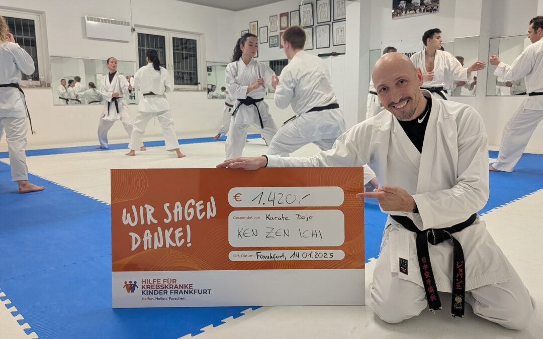 Ken Zen Ichi spendet 1.420 Euro!