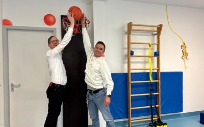 Basketball Aid zu Besuch!
