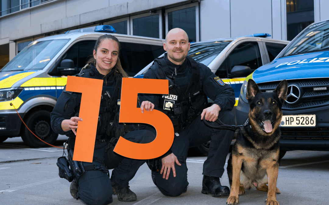 Türchen Nr. 15 – Diensthundekommando Frankfurt