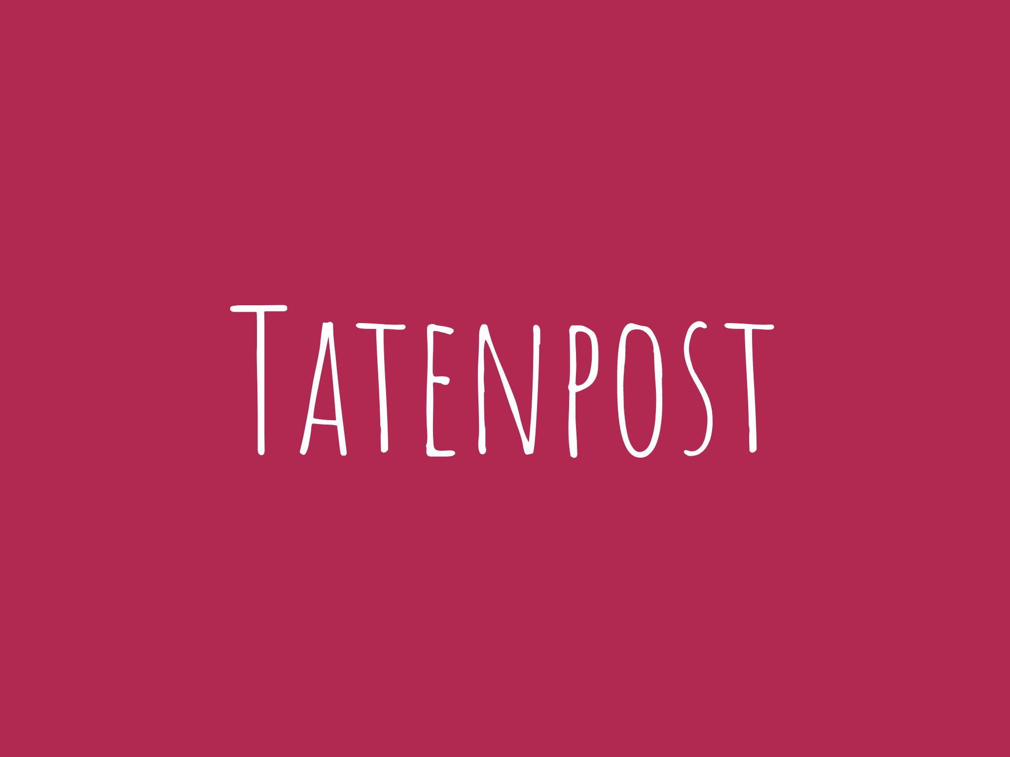 Tatenpost Newsletter